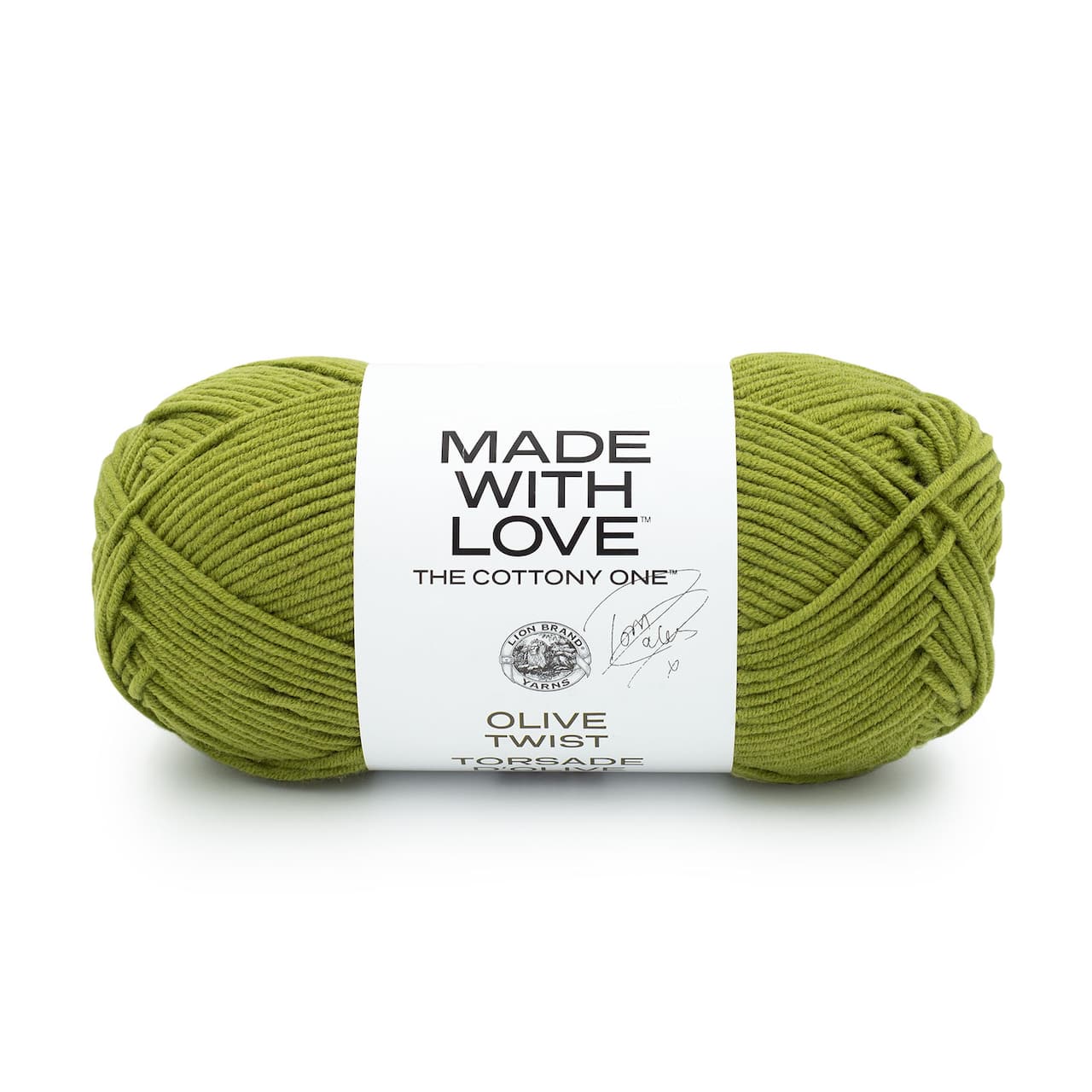 Lion Brand® Tom Daley Made with Love™ The Cottony One™ Yarn